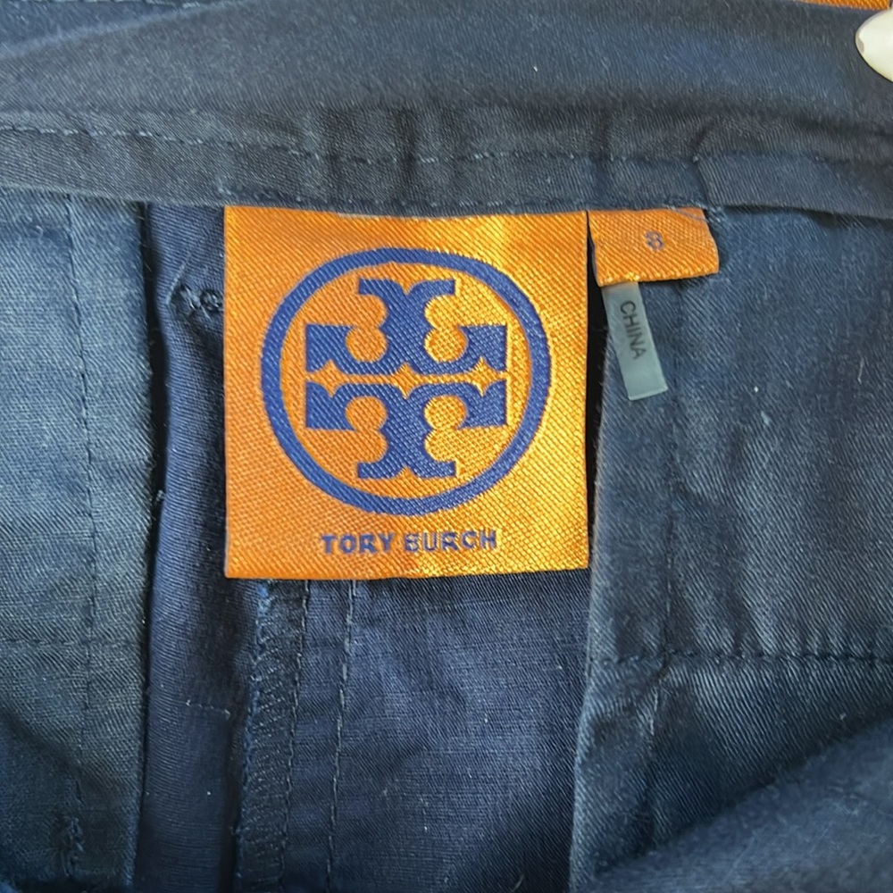 NWOT Tory Burch Navy Blue Shorts - Picture 10 of 11
